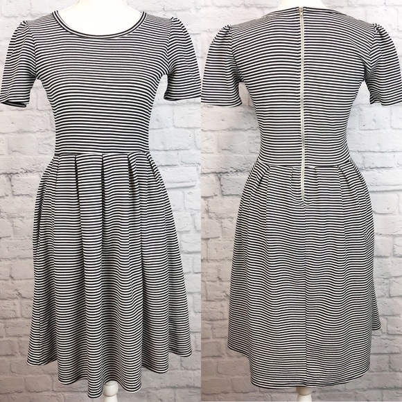 LuLaRoe Dresses & Skirts - LuLaRoe Amelia Striped Size Small